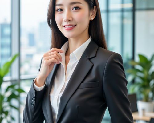 职场女性职业套装